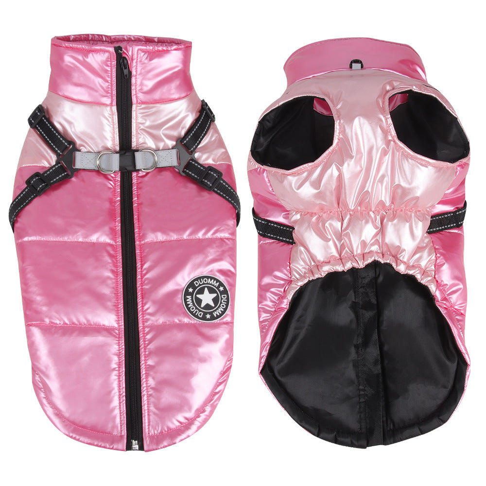 Pet Clothes Wholesale High Quality Windproof Down Padded Jacket Dog Warm Coat Pet Dog Clothes